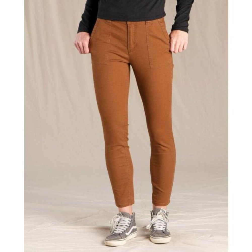 Toad&Co * Earthworks Ankle Pant * Brown Sugar * Size 10